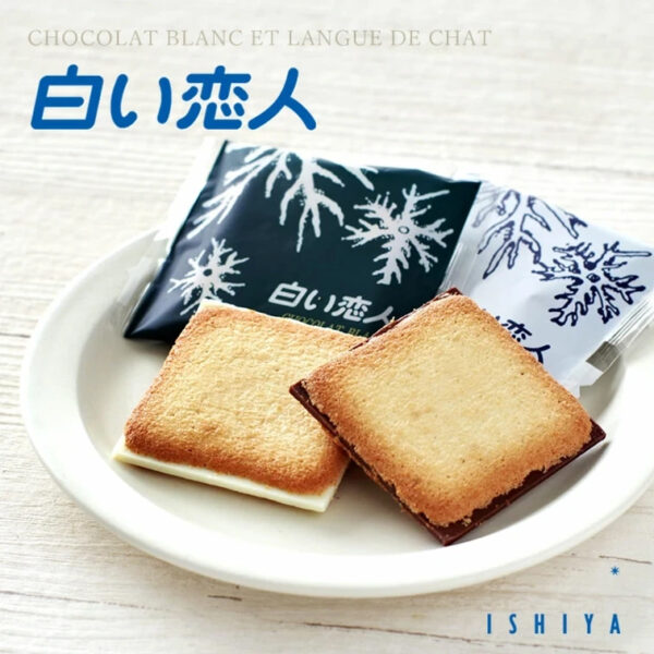 Hokkaido ISHIYA Shiroi Koibito Chocolate Cookie Tin Box