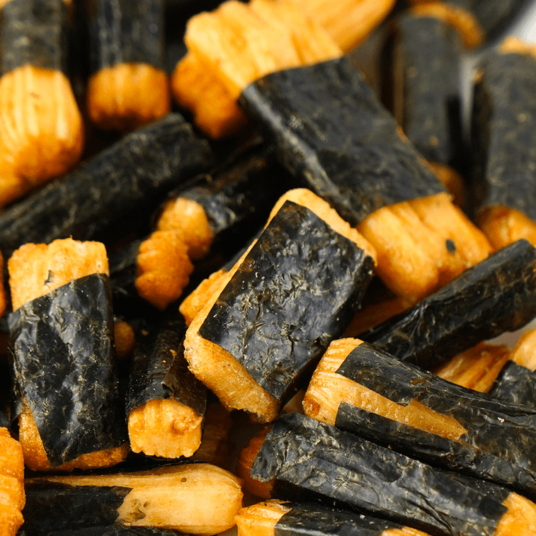 Shirakiku Rice Cracker Seaweed Flavor