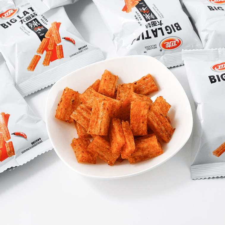 WeiLong Big Latiao – Spicy Sichuan Wheat Snack