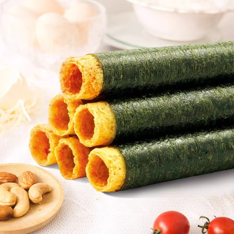 RuShui Pure Milk Nut Seaweed Egg Roll