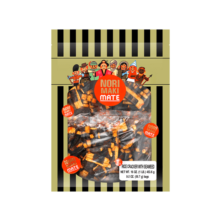 Shirakiku Rice Cracker Seaweed Flavor