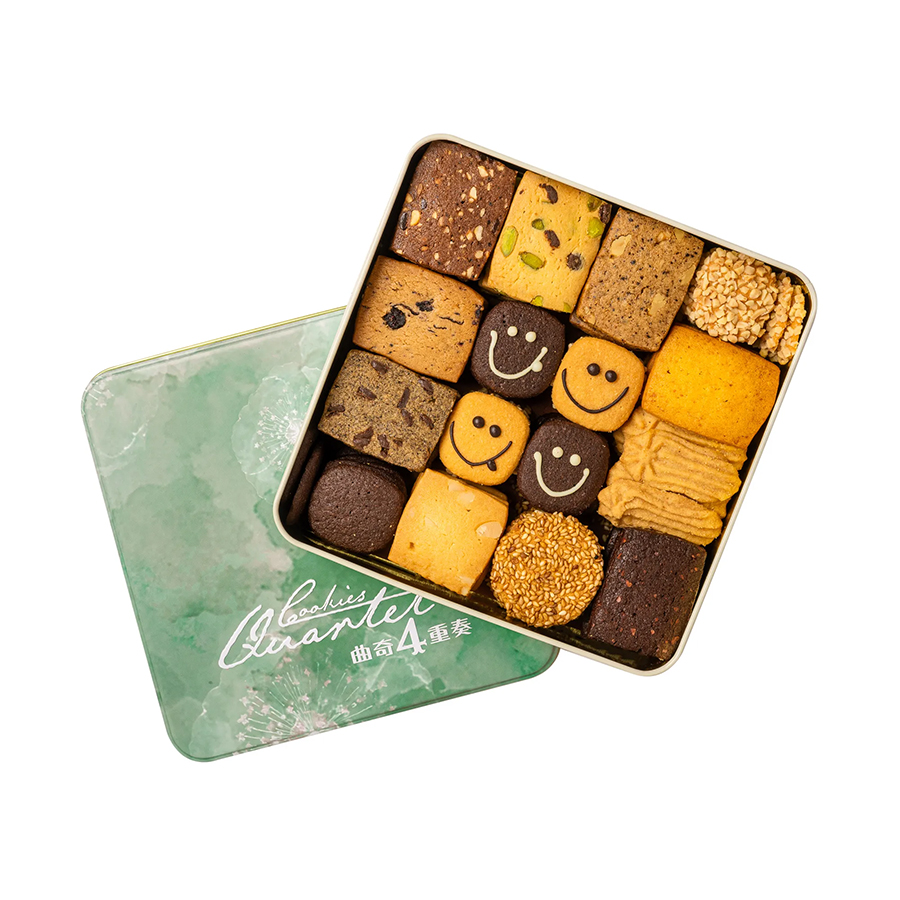 Cookies Quartet 12 Flavours Tasting Mix Cookies
